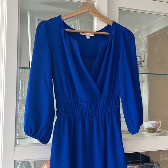 DONATED- NWOT Monteau royal blue tiered dress - Picture 2 of 10